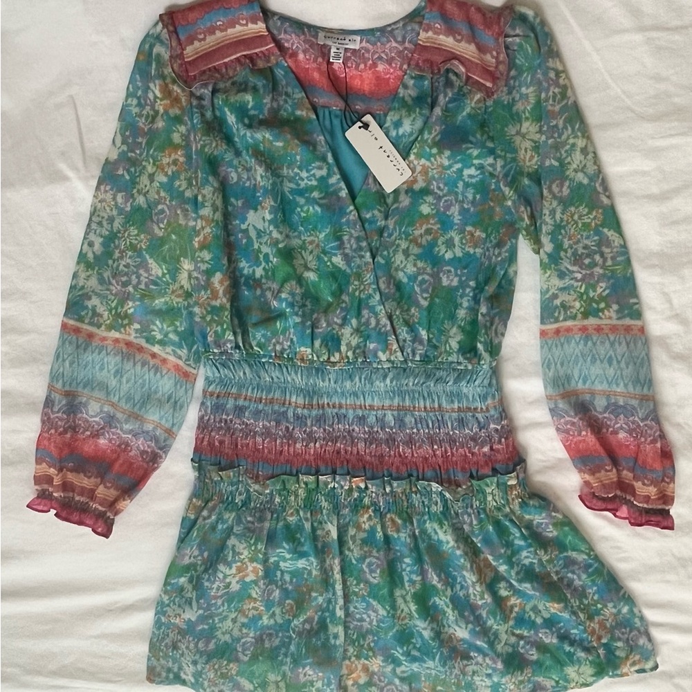 CurrentAir Floral Multicolor Dress size M